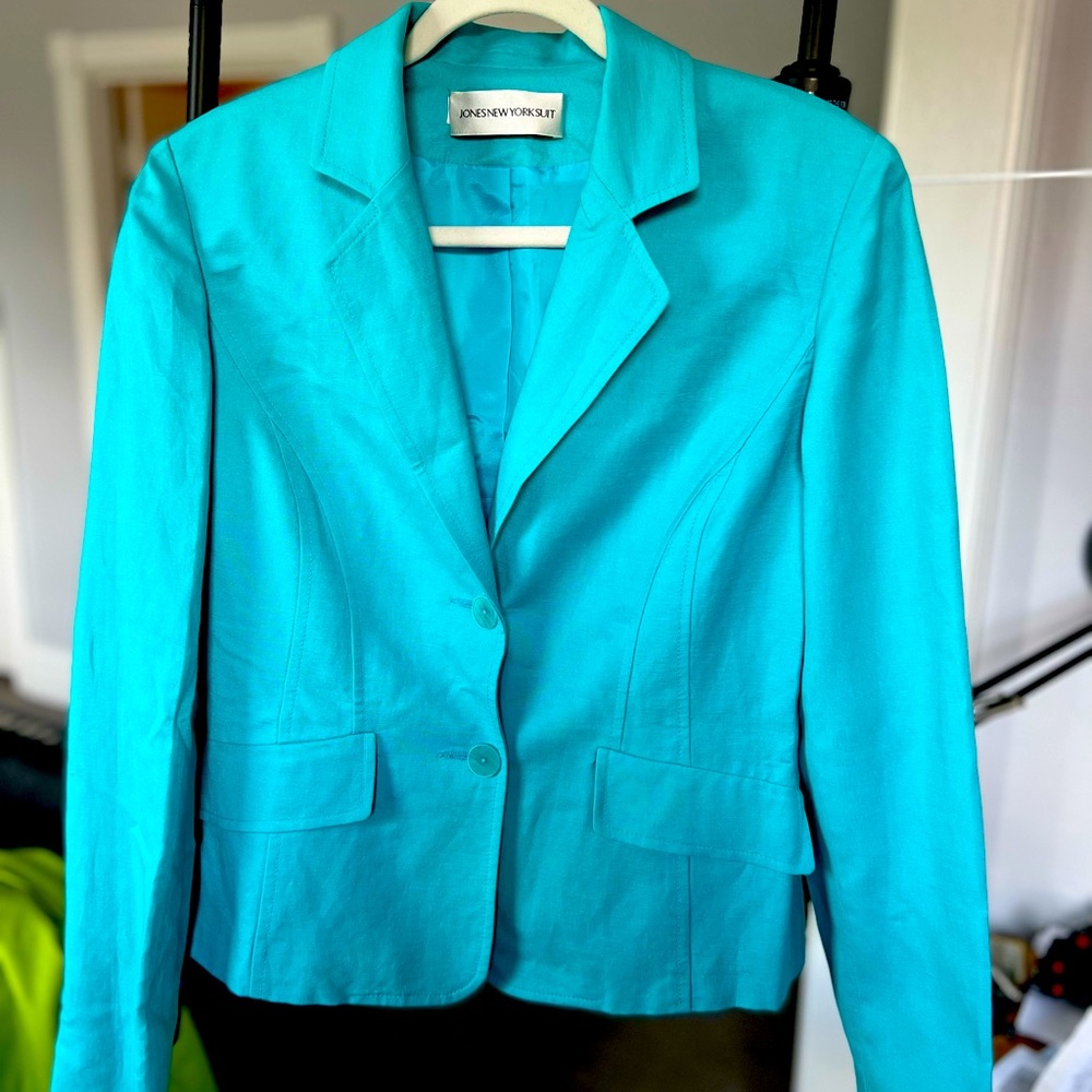 Blue female blazer